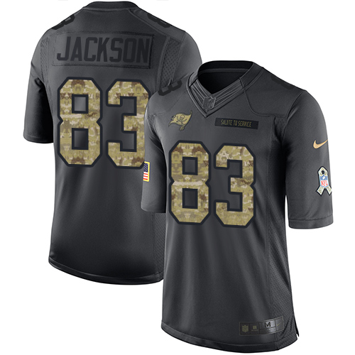 Youth Limited Vincent Jackson Nike Jersey Black - #83 2016 Salute to Service NFL Tampa Bay Buccaneers